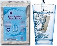 Pure Alkaline Water Drops with Bioavaliable Coral Calcium