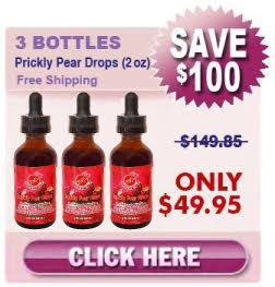 Order 3 Bottles Prickly Pear Drops 3 x (2 oz) 